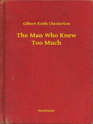 cover image of The Man Who Knew Too Much